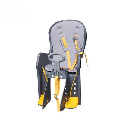 Детское заднее сиденье для велосипеда простое в установке большое пространство