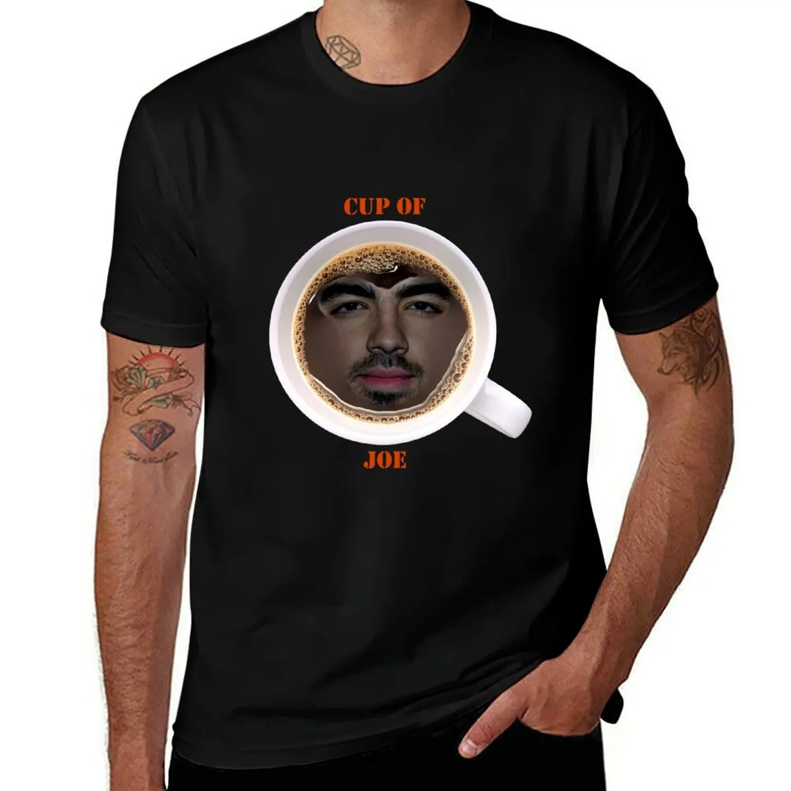Фото Футболка Cup of Joe (Jonas) в городском стиле, повседневная, с коротким рукавом. №1
