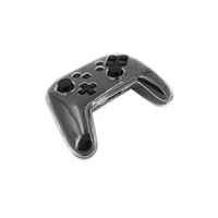 transparent clear crystal case controller protective cover handle shell for ns switch pro controller games accessories