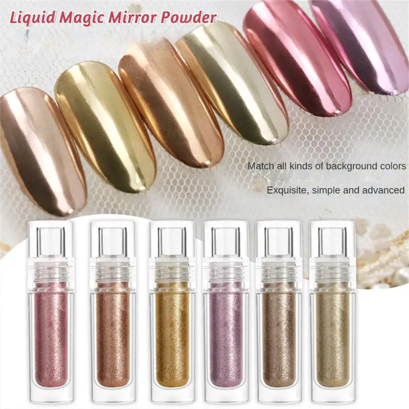 

Nail Enhancement Aurora Liquid Magic Mirror Powder Non Flying Powder Liquid Mirror Flour Fairy Powder Magic Liquid