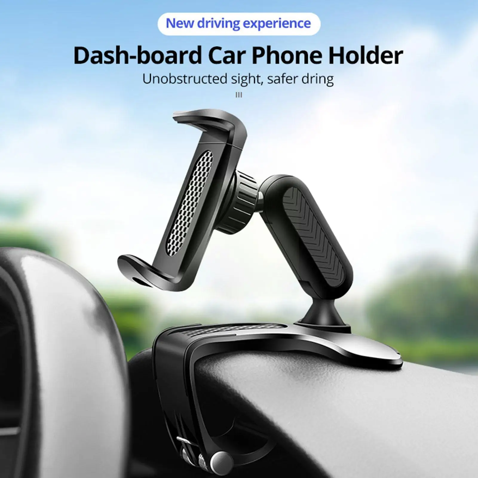 

Автомобильный держатель телефона для приборной панели, вращающийся Автомобильный держатель, подставка для GPS, авто зажим, подставка для сма...