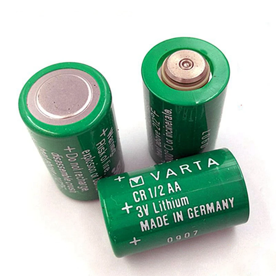 2 шт./партия, неперезаряжаемые литиевые батареи CR1/2AA CR14250 3V PLC