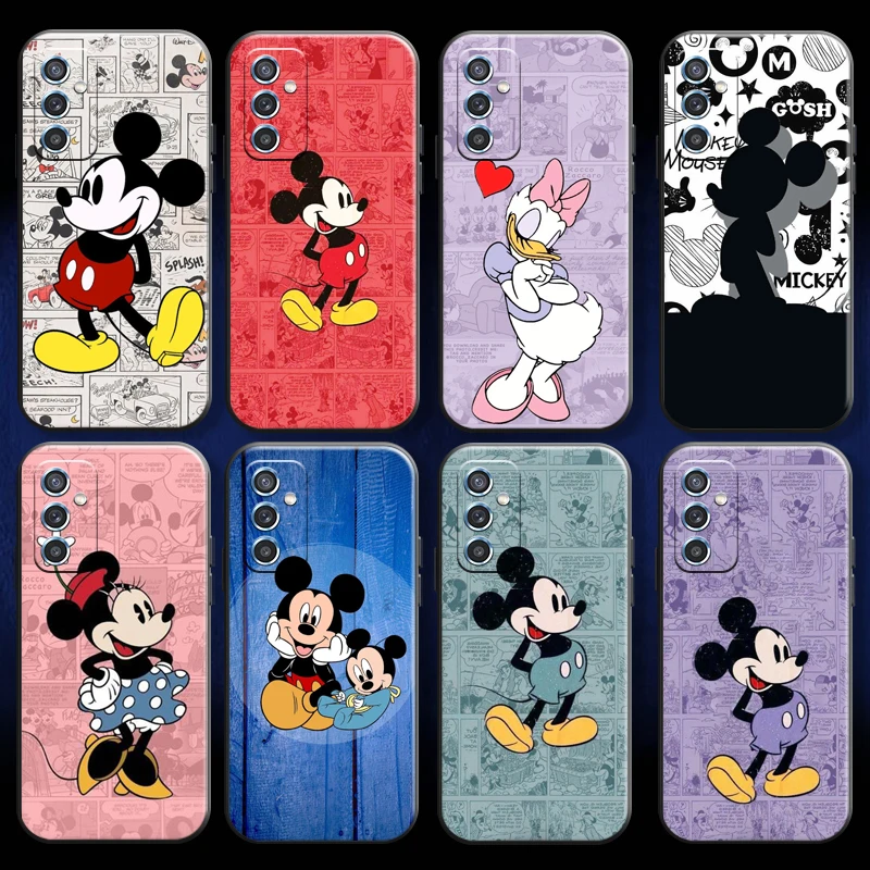 

Bandai Mickey Minnie For Huawei P Smart Z 2019 2020 P20 P30 Lite Pro Phone Case Back Carcasa Black Silicone Cover Soft