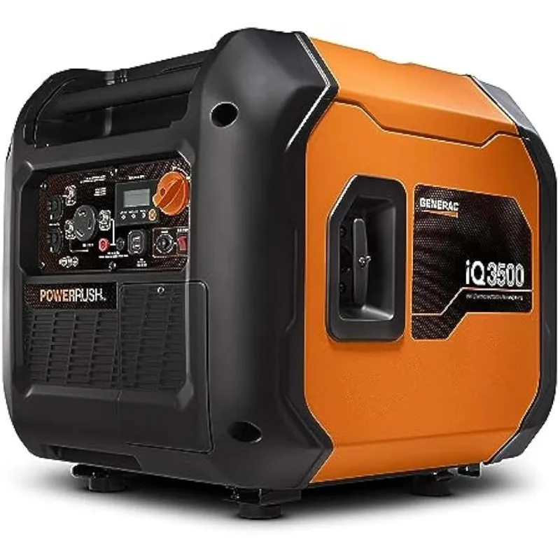 

IQ3500 3,500-Watt Gas-Powered Portable Inverter Generator - Easy Portability - Intuitive Power Dial - Clean and Reliable Power