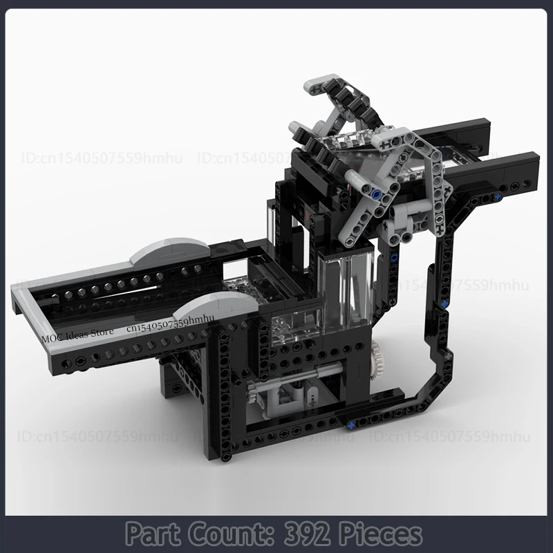 Строительные блоки MOC маленький модуль GBC моторная машина технология спортивных