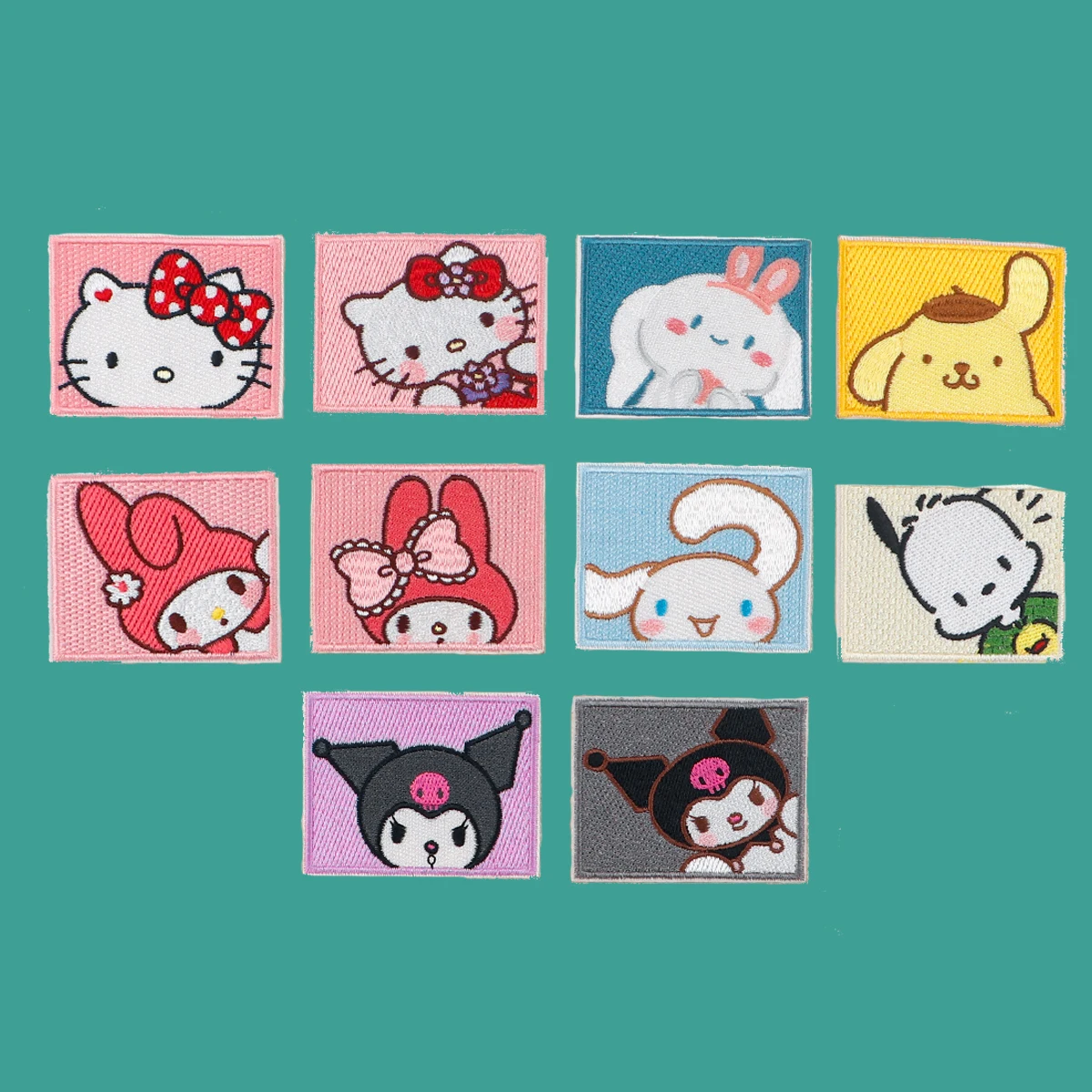 Милые вышитые нашивки с котенком для детской одежды наклейки рисунком под углом
