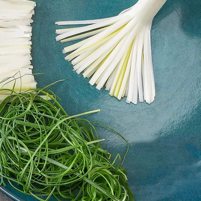 Новый луковый легкий нарезчик-шреддер аксессуары для кухни супертонкого нарезания овощей Пламя с обтяжкой проволоки.