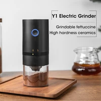 portable mini grinder 120ml coffee grinder 13w 3 7v electric mill rechargeable grinding machine conical ceramic grinding core