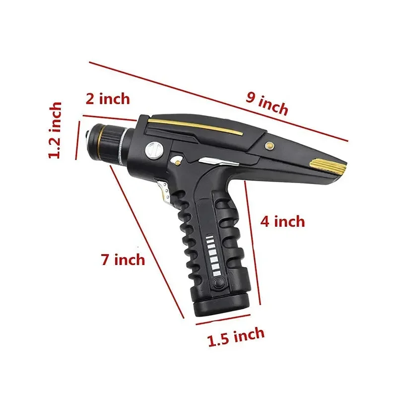 црim P-Jsmen Star Discovery Trek Starfleet Hand Phaser Gun Type II Prop Resin Kit 1:1 Реплика Косплей Хэллоуин Костюм