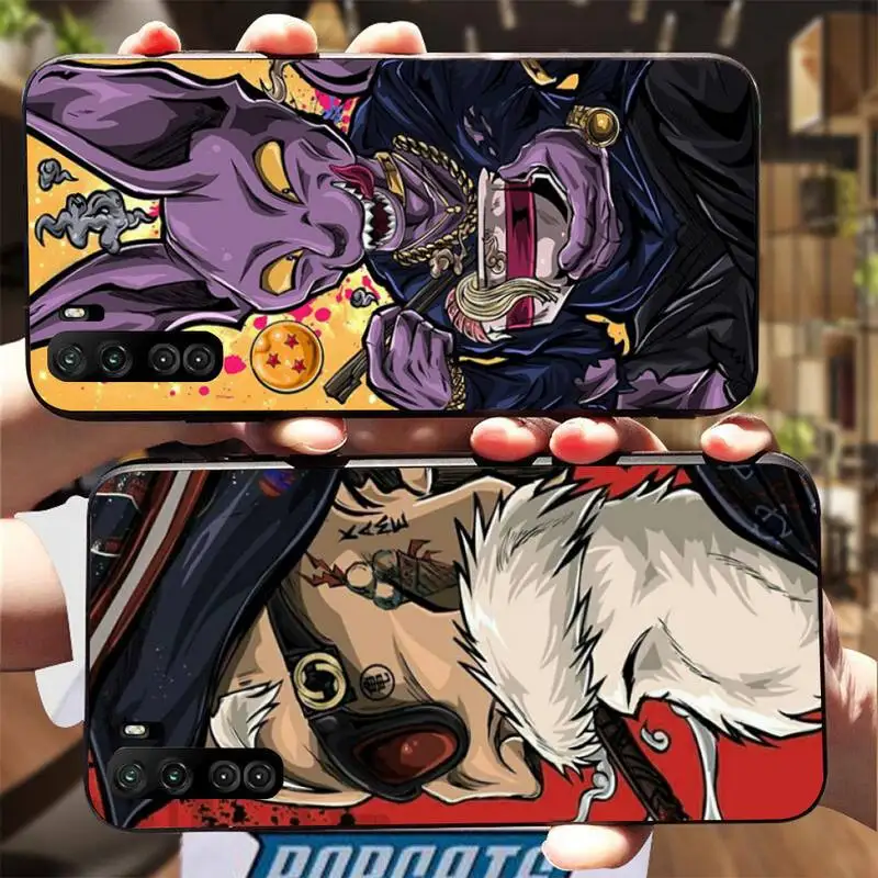 

DRAGON BALL Beerus Master Roshi Son Goku Phone Case For Huawei Nova 6se 7 7pro 7se honor 7A 8A 7C Prime2019