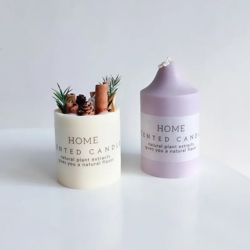 

Candle Acessories Aromatic Candle HOME Label Paper Handmade Candle Translucent Sticker 4pcs