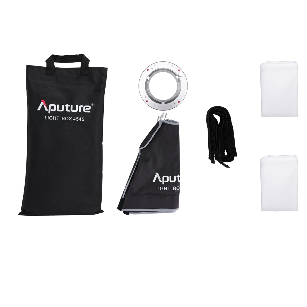 Aputure Light Box 4545 Square Softbox Bowens Mount for Aputure Amaran Cob 60D 60X LED Fill Light Softbox Set enlarge