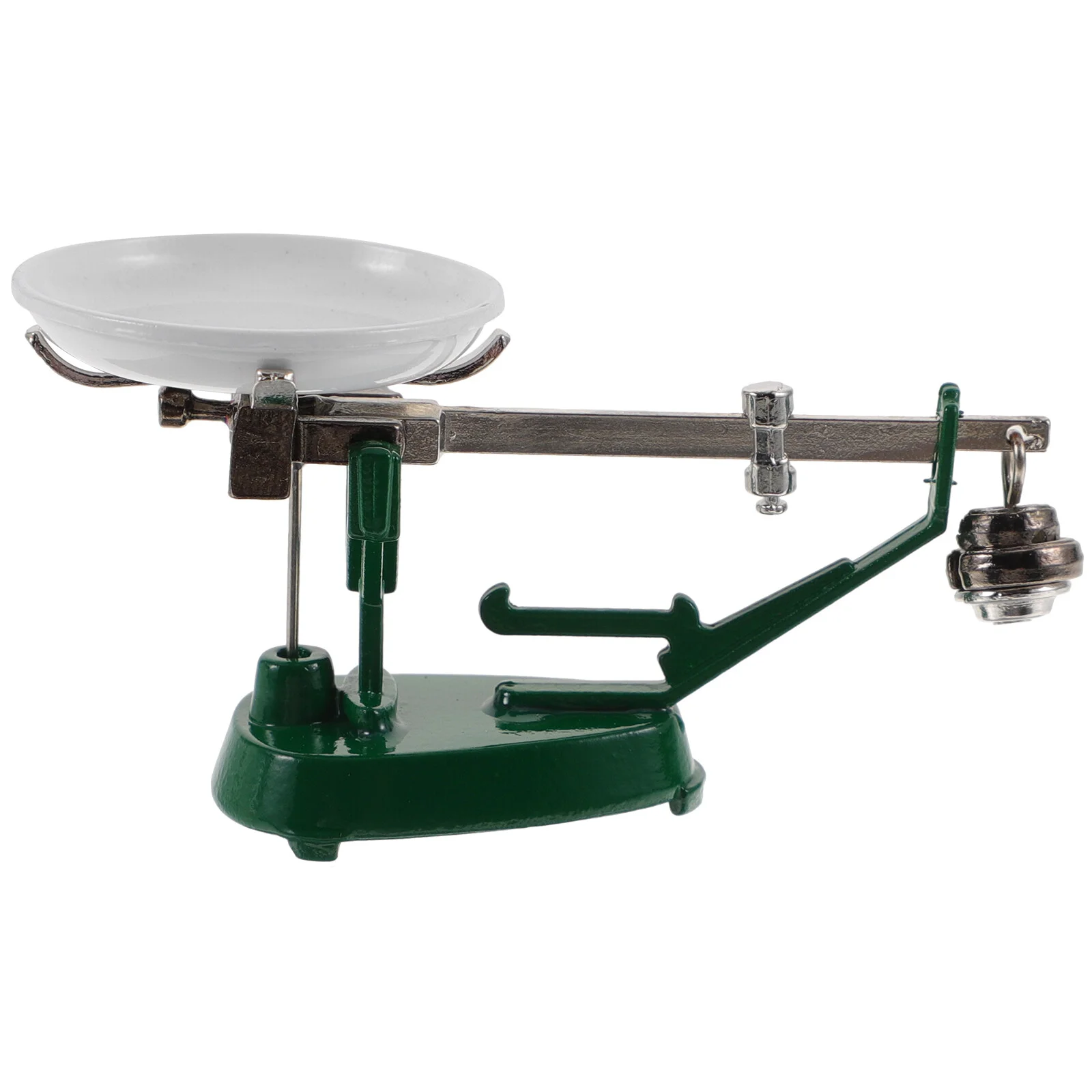 

Mechanical Scale Tiny Balance Plaything Retro Metal House Scales Model Mini