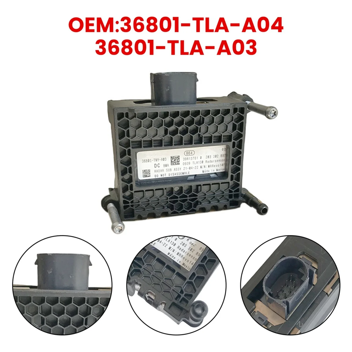 36801-Tla-A04 автомобильный передний круиз-контроль радар датчик для Honda Cr-V 2017-2022