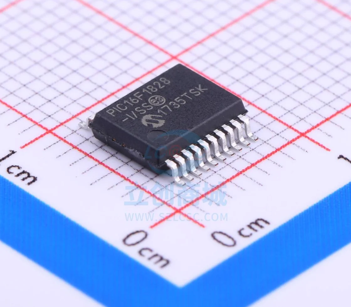 

100% New Original PIC16F1828-I/SS Package SSOP-20 New Original Genuine Microcontroller IC Chip