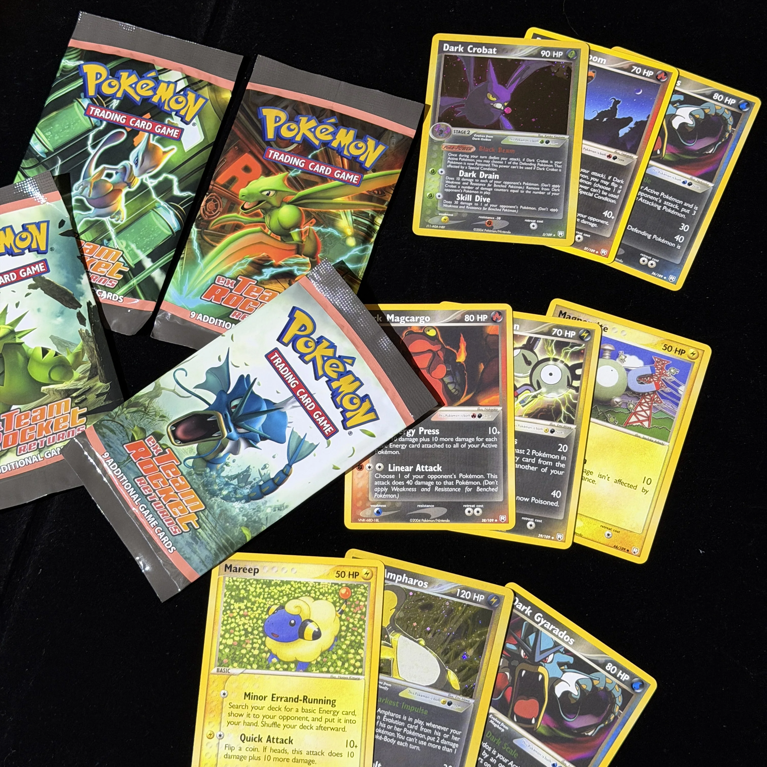 PTCG EX Team Rocket Returns 2004 Booster Pack Vintage, 9 шт.упак., TCG, набор с изображением Мьюту, классические прокси-карты (art.: 3920dbbb67422) - 3920dbbb67422