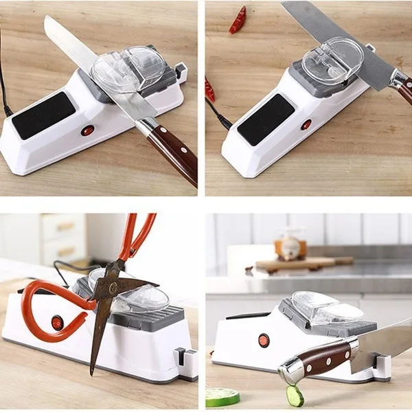 USB Электрический ножеточильный алмазный брус заточка для кухонного инструмента ножей ножниц поставляется.