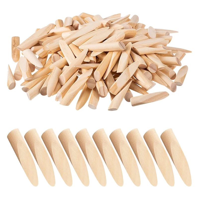 

50 Pcs Pocket Hole Plugs 9.5mm Pine Wood Plugs Woodworking Furniture Jointing Accessories for Wood Drill Pocket Hole