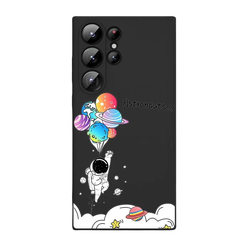 GR45 космонавт для Samsung S25 PRO S8 S9 S24 S30 FE Plus Ultra S7 Edge Cover