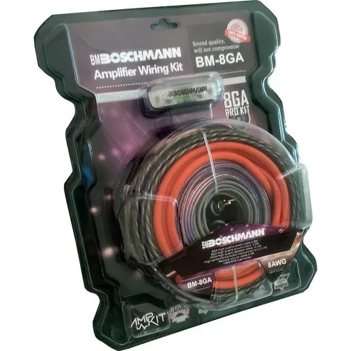 

8ga Professional Amplifier Wiring Kit