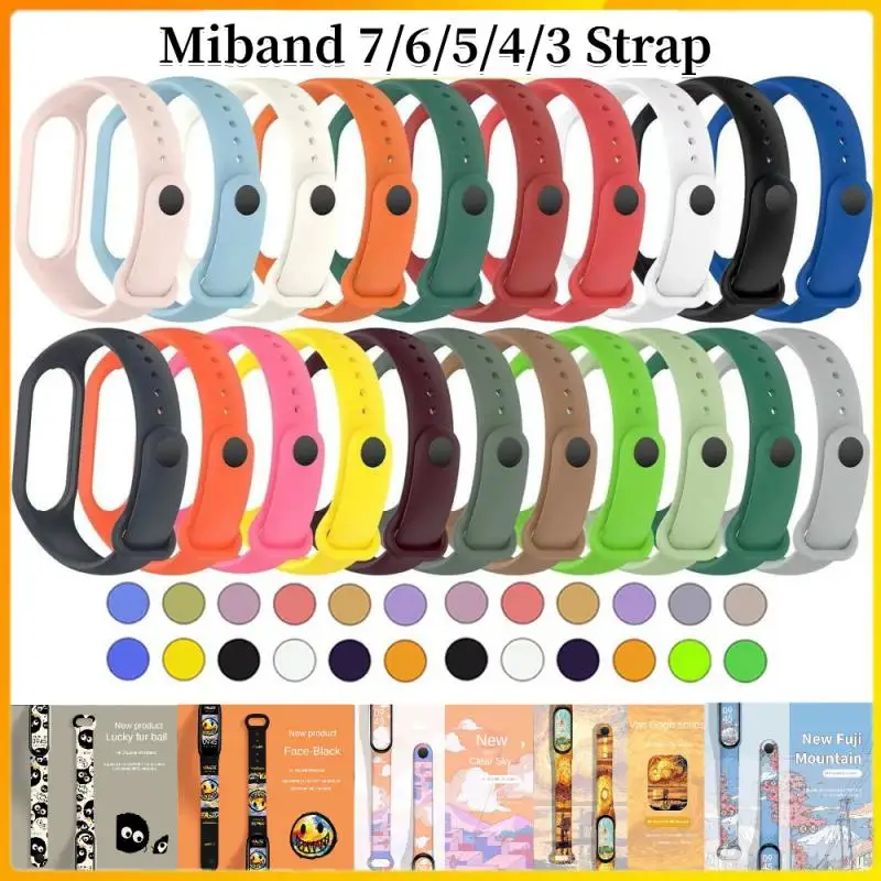 

Ремешок нейлоновый для Xiaomi Mi Band 7/6/5/4/3, 3/4