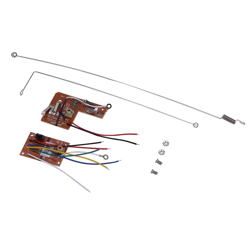 

1 Set 4CH 40MHZ Remote Transmitter & Receiver Board With Antenna For DIY RC Car Robot Remote Control Toy Parts
