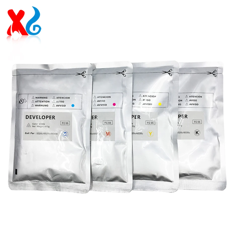FC-55 Разработчик для Toshiba E-studio 5520C 6520C 6530C 6LH16883300 6LH16883200 6LH16883100 6LH16883000 CMYK Carrier 410g