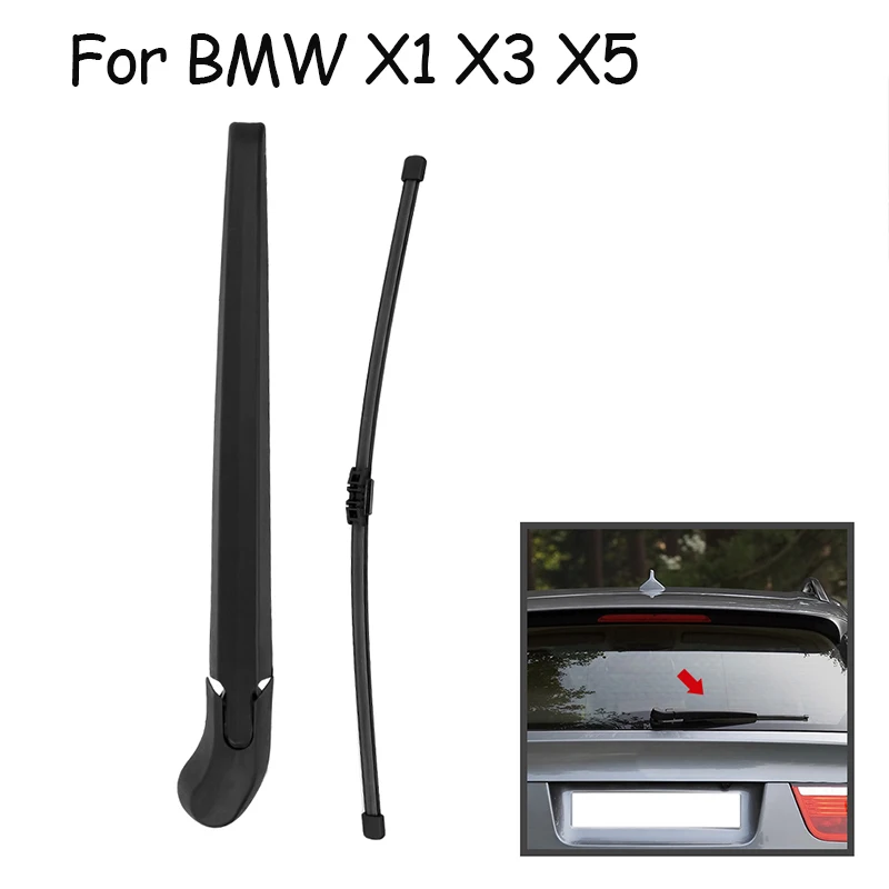 

Car Accessorie Cleaning Set Car Rear Window Windshield Wiper Arm Blade Complete High-carbon Steel Replacement for BMW E91 X1 X5