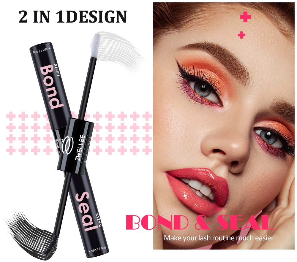 10 мл кластерная печать для ресниц ZWELLBE DIY клей накладных наращивания удерживающее