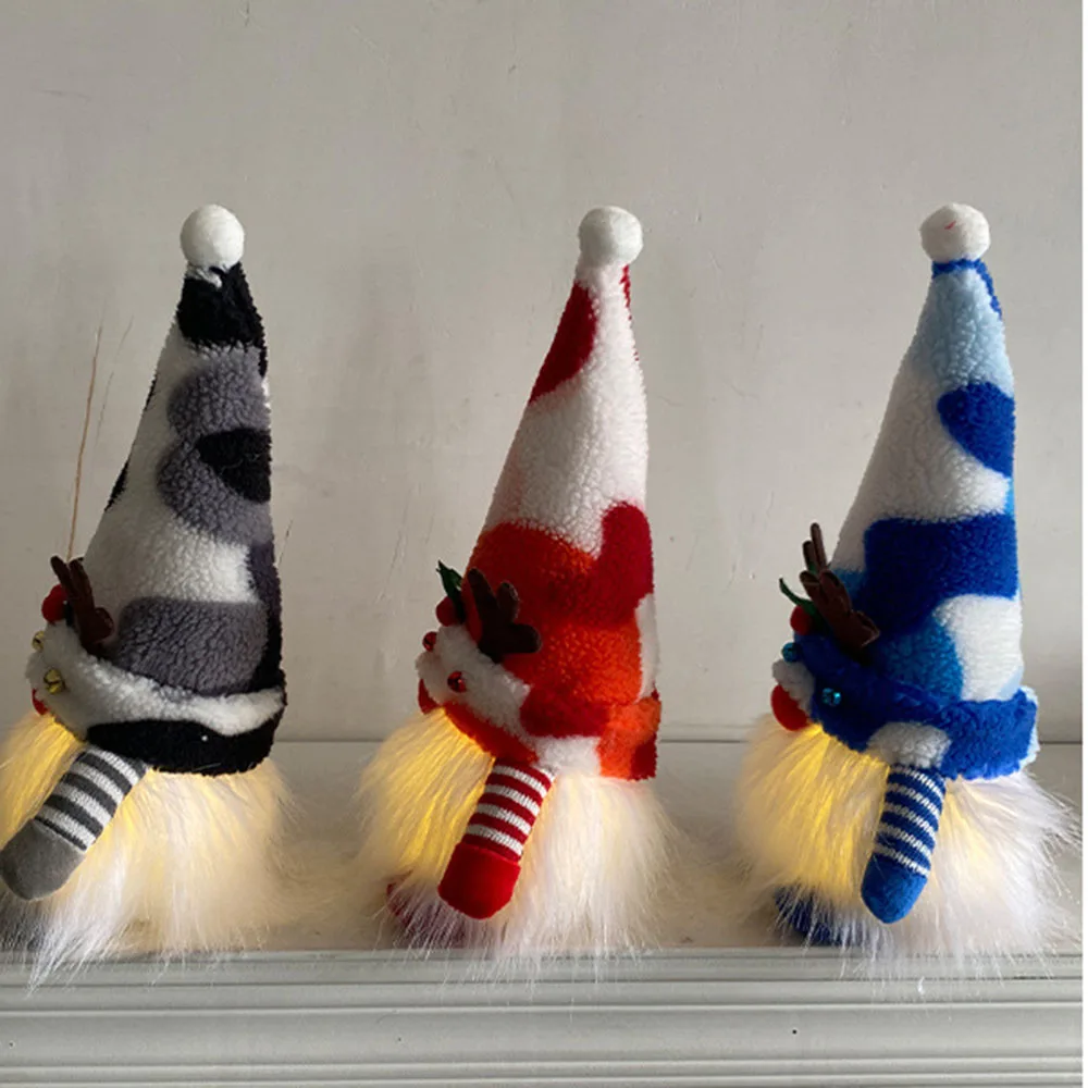 

Christmas Antlers Luminous Doll Fashionable Interesting Decroation For Vehicle