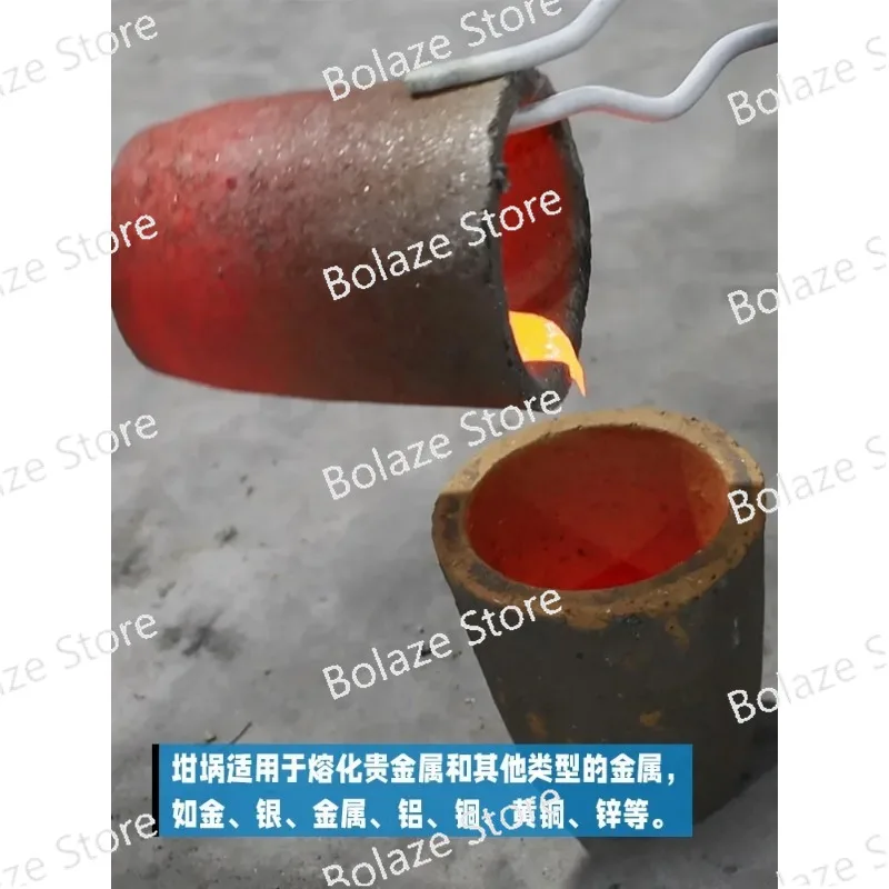 Печи аксессуары кирпичная графитовая тигель устойчивость к высоким