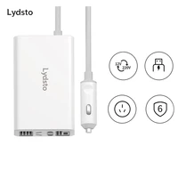 new youpin lydsto car inverter standard 12v to 220v 100w high power output five hole socket
