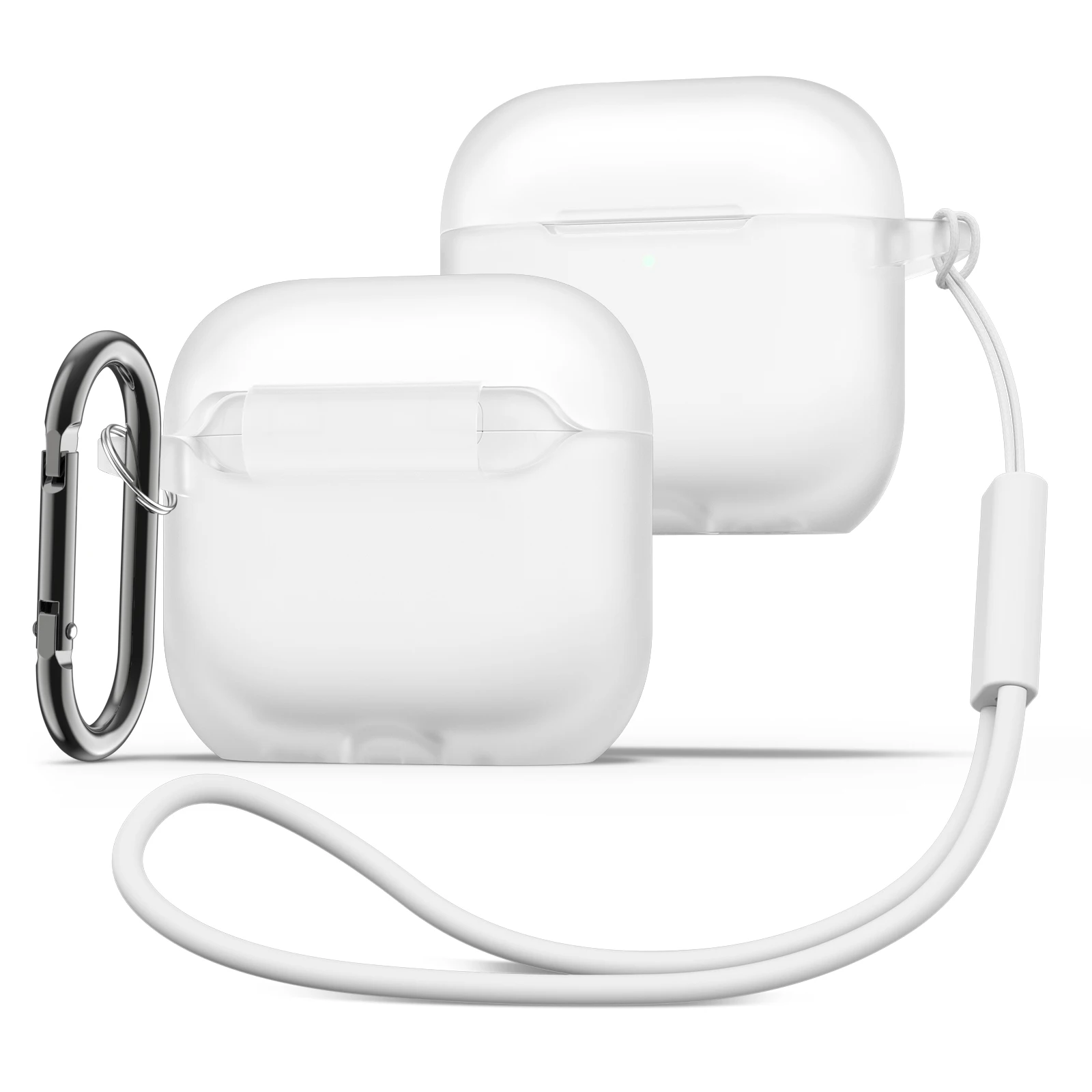 Фото Силиконовые чехлы для наушников Apple Airpods 4, аксессуары для беспроводных Bluetooth-гарнитур, защитный чехол для Apple Air Pods 4 №1
