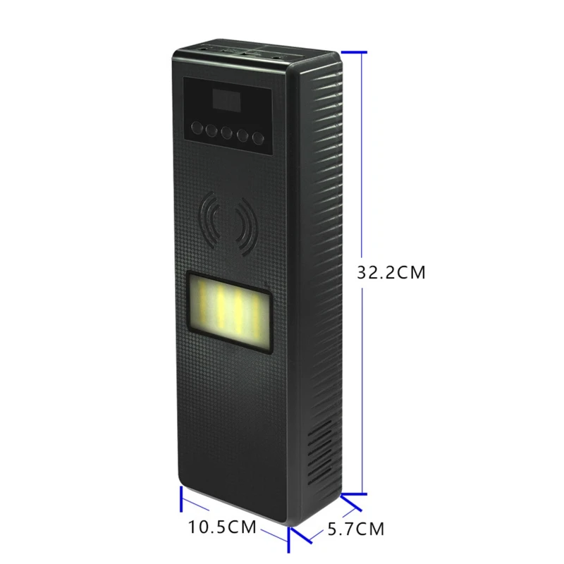 

Внешний аккумулятор 587D 220 В QC3.0 8x2665 0, аккумулятор для корпуса, для телефона, USB Type-C, для быстрой зарядки