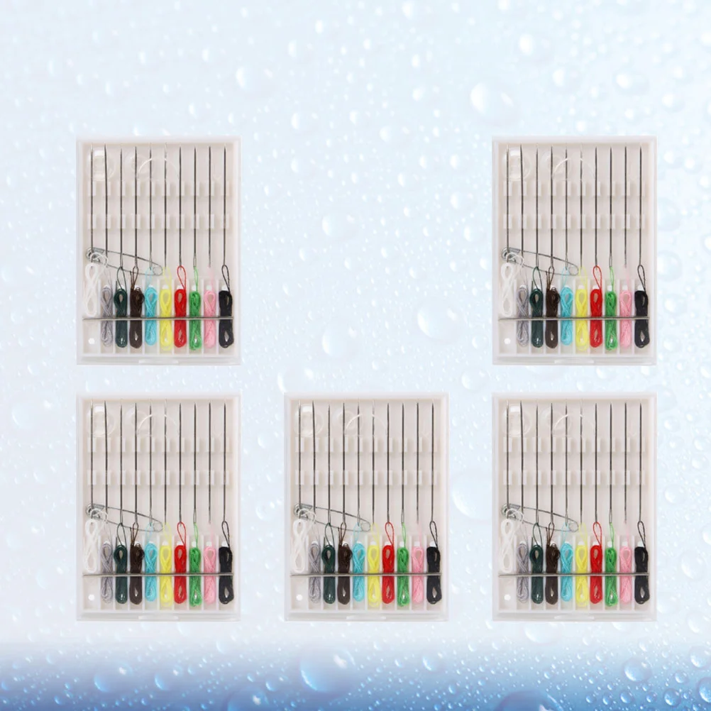 

Kit Sewing Home Fix Clothing Repairing Quick Travel Thread Mini Needle Supplies Bulk Hotelbeginners