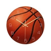 wall clock eye catching smooth surface acrylic decorative non ticking clock wall art ornament for home