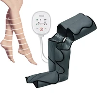 electric air compression leg foot massager foot and calf heated air wraps handheld controller muscle relax pain relief device