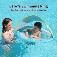 summer water entertainment babys swimming seat ring large area portable inflatable floating row cute childrens swimming ring