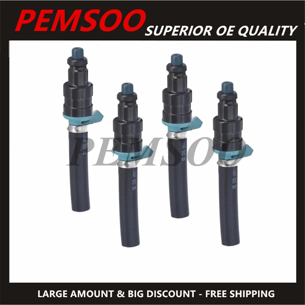 4 шт. хвостовая форсунка Bico 0280150036 8001115 N Топливная для Mercedes Benz 280SEL 450SE 4.5L V8 0 280 150 036