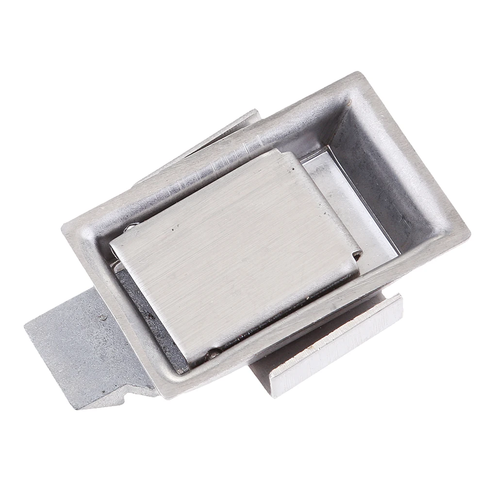 

Paddle lock stainless steel mini flush lock built-in latch door