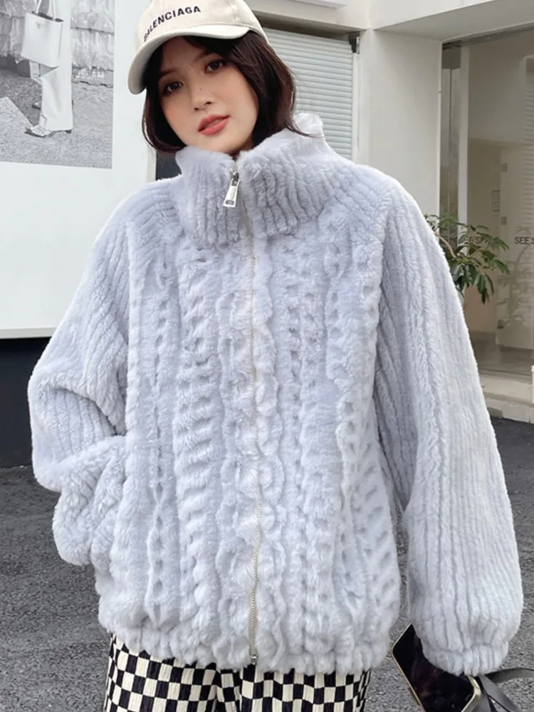 

2022 зимнее шерстяное пальто из овечьей шерсти, новое зимнее женское пальто из овечьей шерсти, короткая шуба, casacos de inverno feminino