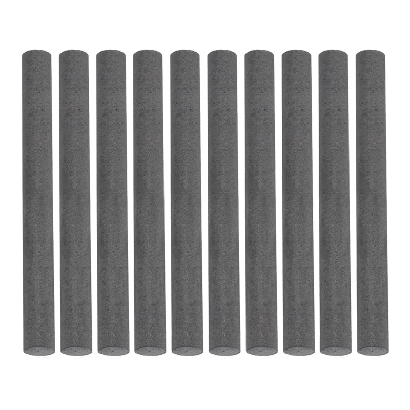 

10 Pcs High Temperature Graphite Rods Electrode Cylinder Rods 100Mm For Industry Tools 10X150mm