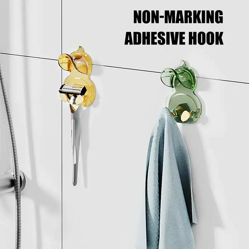 

Adhesive Wall Hook Duck Shape Shower Hooks For Clothes Multifunctional Sticky Hook Wall For Bathroom Kitchen Living Room Bedroom