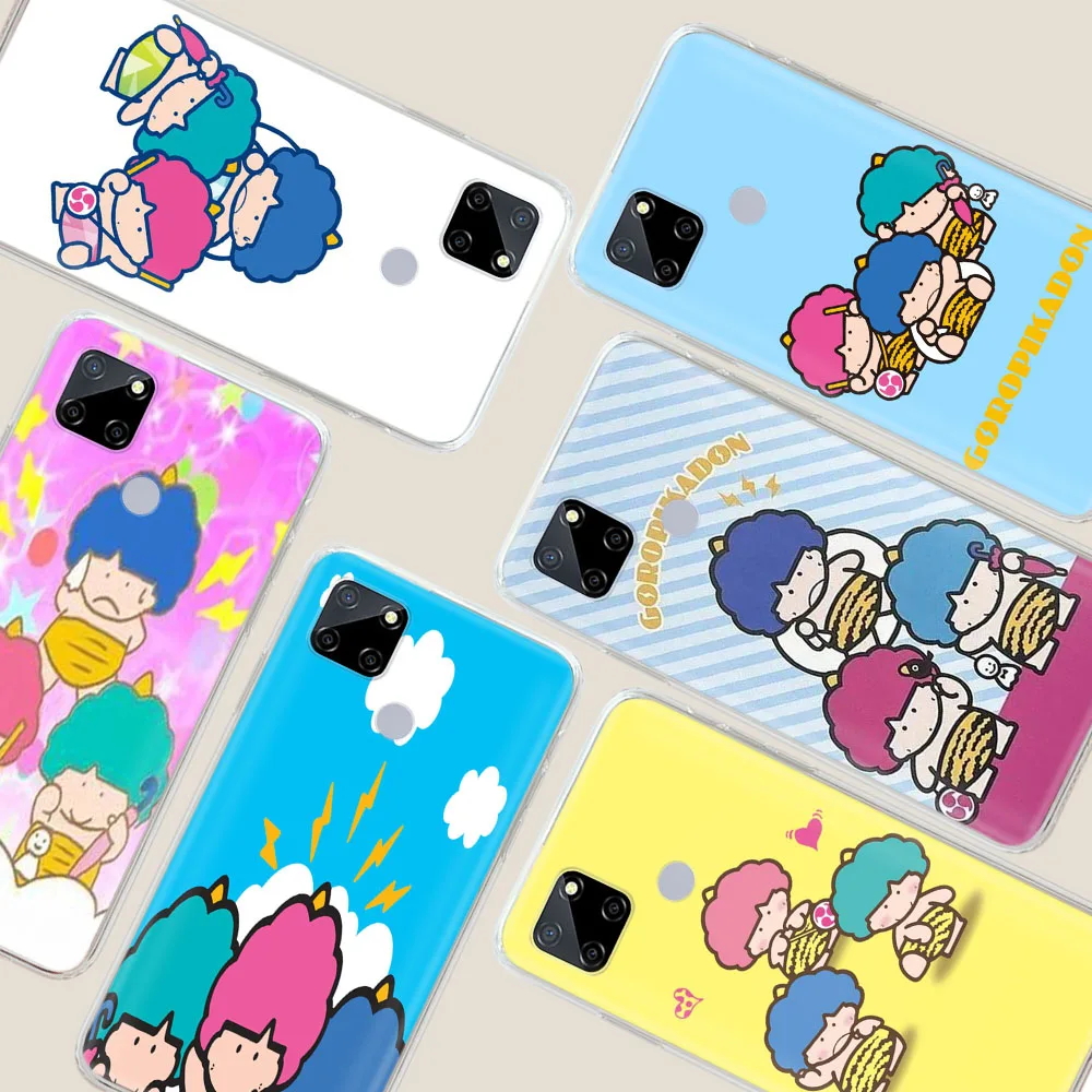 Patty Jimmy Goropikadon Transparent Case for VIVO Y12S Y11S Y91C Y93 Y95 Y21S Y30 Y50 Y33S Y31 Y51 Y51A Y20S Y19 Y5S X80 Pro