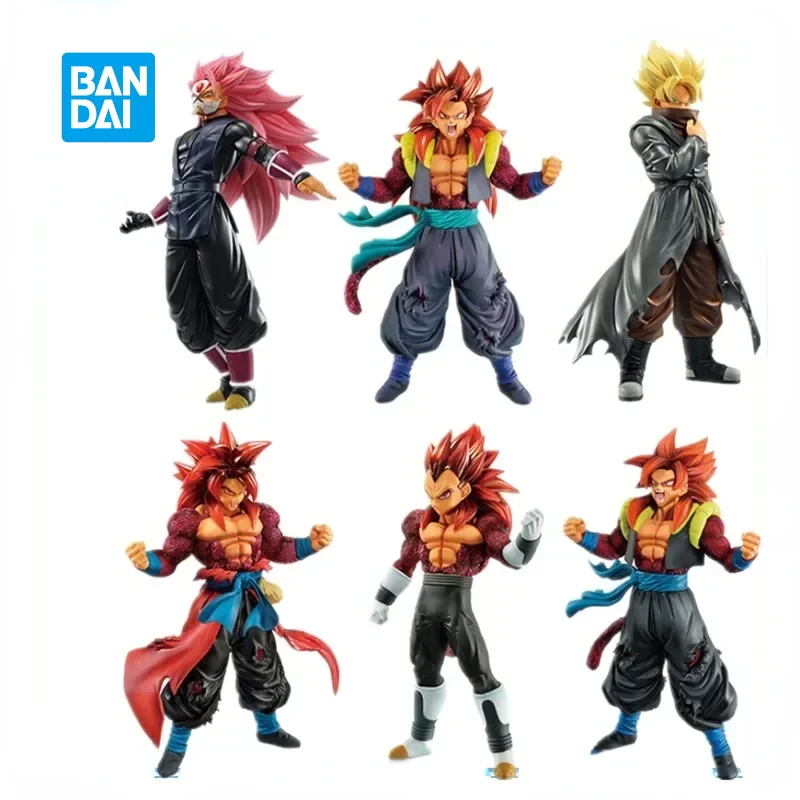 Оригинальная фигурка в наличии Bandai Dragon Ball 24 см вегета супер сайян Ⅳ MASTER световая