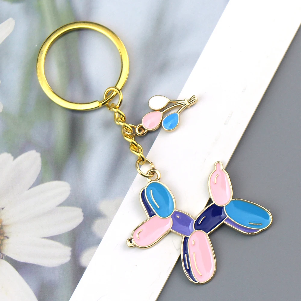 Брелок для ключей сделай сам милый эмалированный брелок с изображением