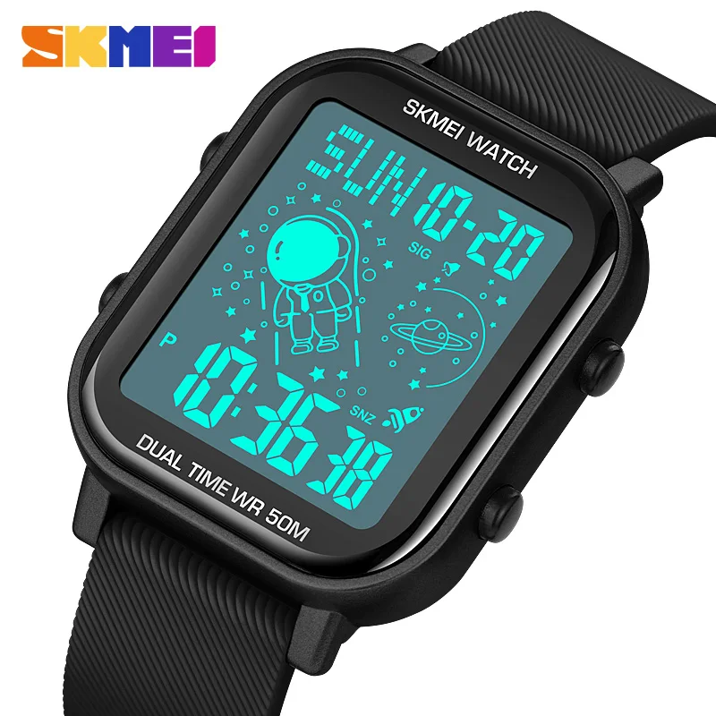 

SKMEI Fashion Digital Sport Watches Mens Count Down Electronic Clock 5Bar Waterproof Chronograph Date Wristwatch reloj hombre