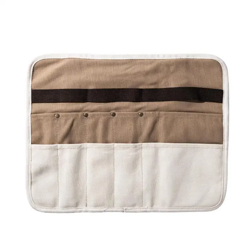 

Cutlery Utensils Roll Up Storage Bag Holder Camping Tableware Chopsticks Spoon Fork Organizer Outdoor Picnic BBQ Storage Pack