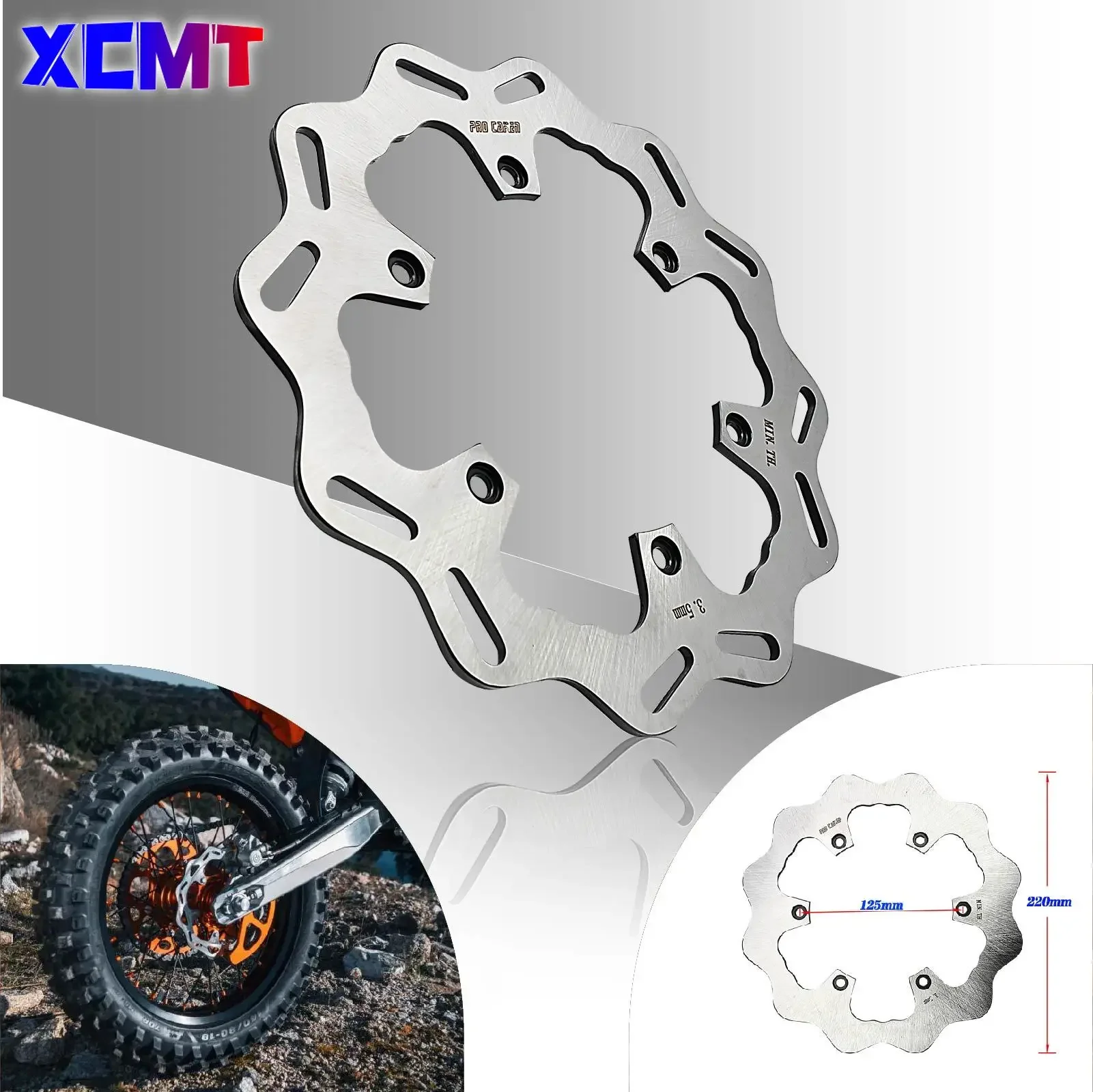 Универсальный Комплект Тормозных Дисков Для Мотоцикла 260 Мм 220