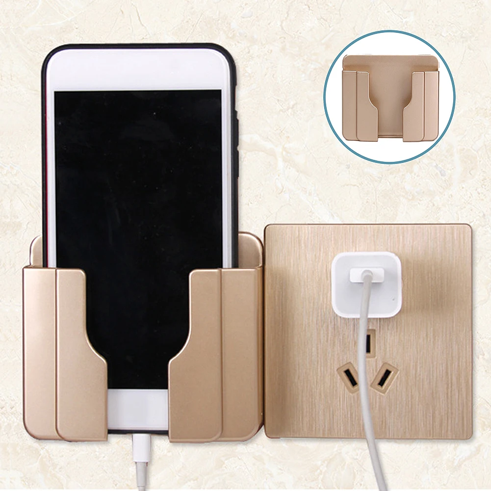 

Wall-mounted Remote Storage Box Mobile Phone Charging Box Cartoon Bedside Phone Hanger Decoration Wall Holder for Stationery